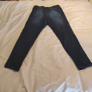 1822 Denim Adrianna size 12 dark wash skinny jeans